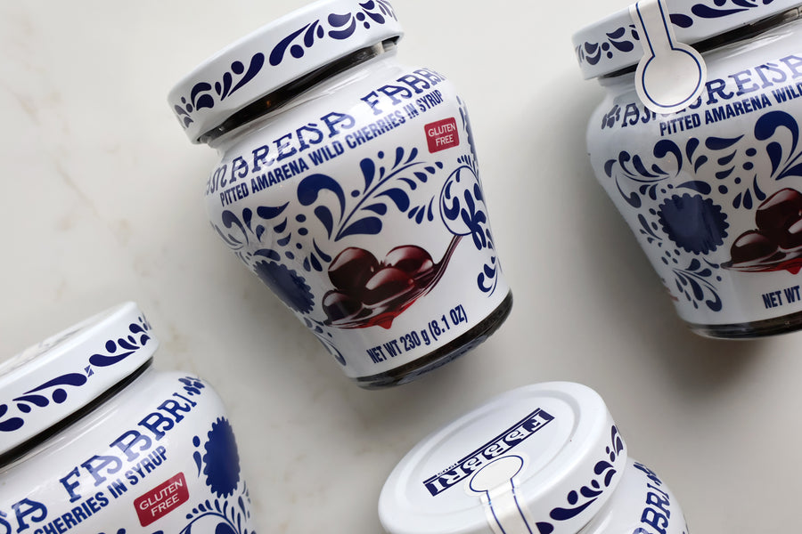 Amarena Fabbri | Pitted Amarena Wild Cherries in Syrup (8.1 oz)