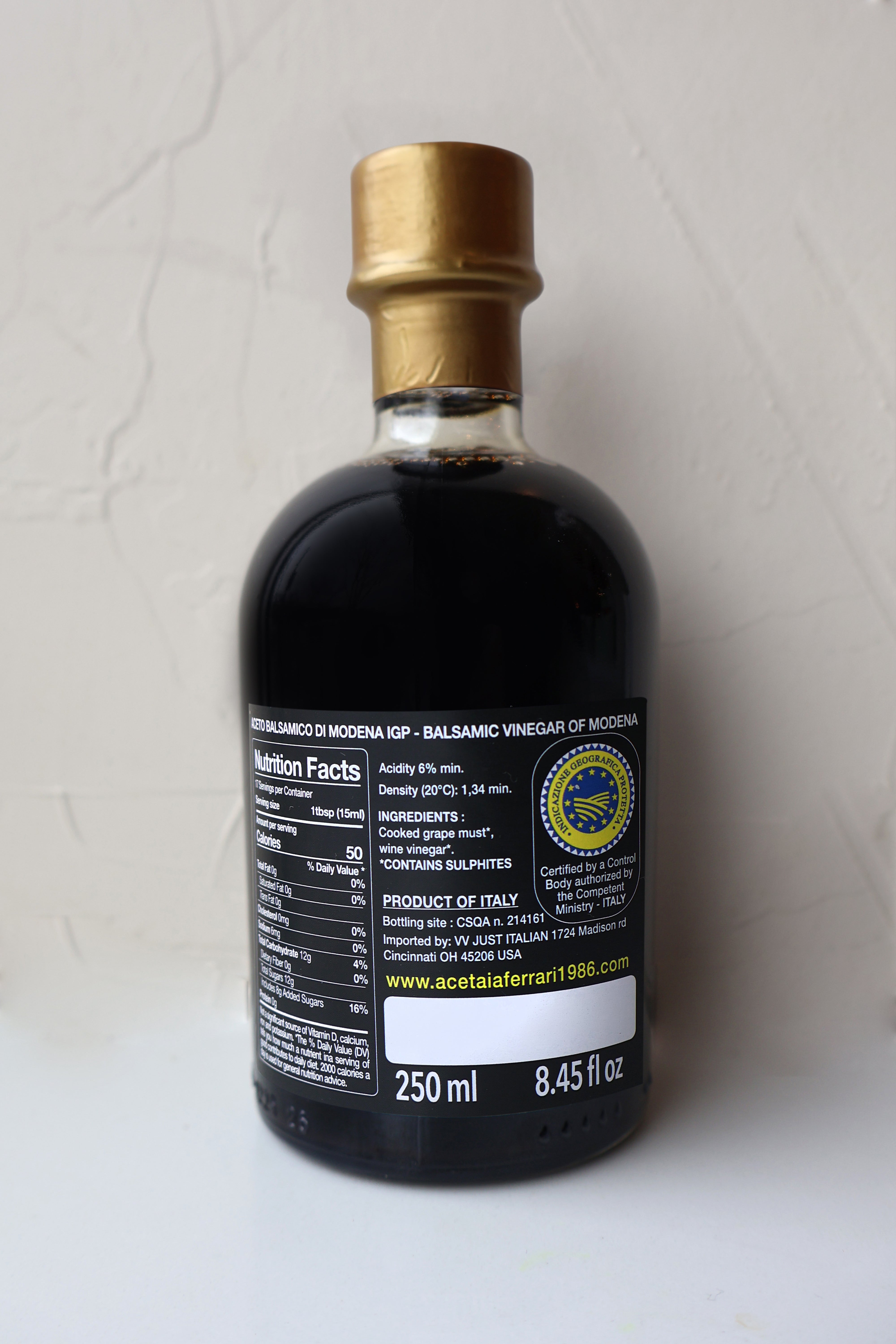 Ferrari 1986 | Balsamic Oro | 8.4 fl oz – VV The Italian Experience
