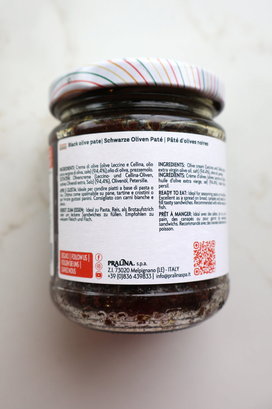 Black Olive Pâté | 6.3 oz