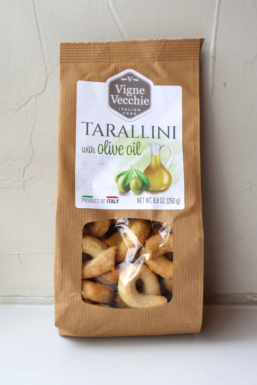 Tarallini with Olive Oil | Ring-shaped Cracker (8.8 oz)