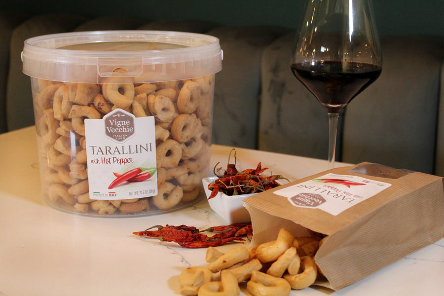 Tarallini with Hot Pepper Tub | Ring-Shaped Cracker (70.5 oz)